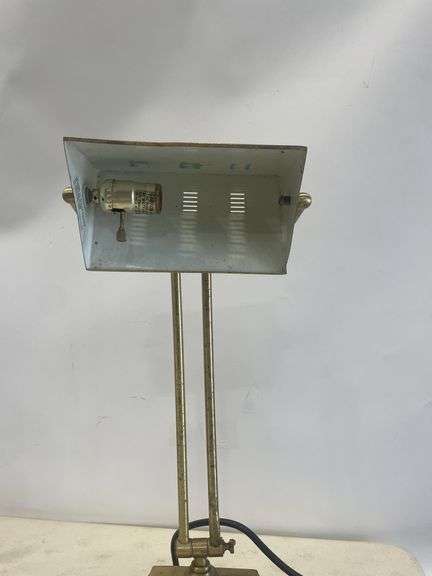 Brass Banker's Lamp