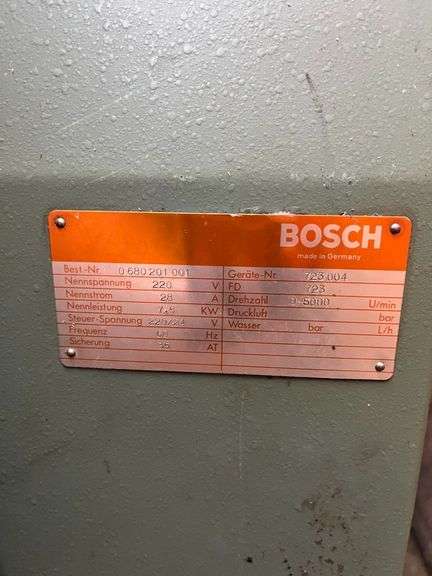 Bosch Fuel Injector Test Stand with Hoses & Parts