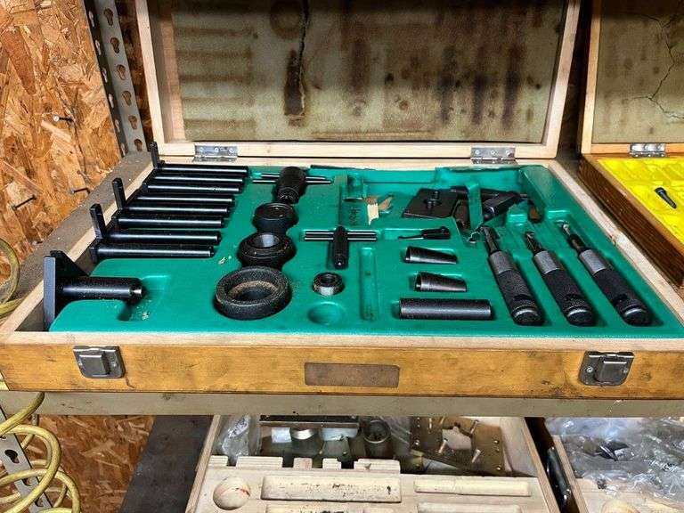 (6) Wood Boxes- Partially Full