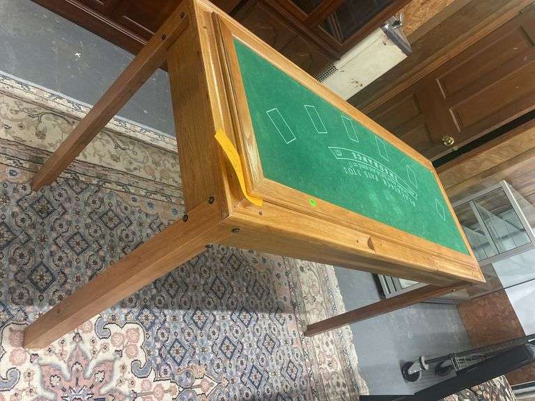 Casino Style Game Table Set