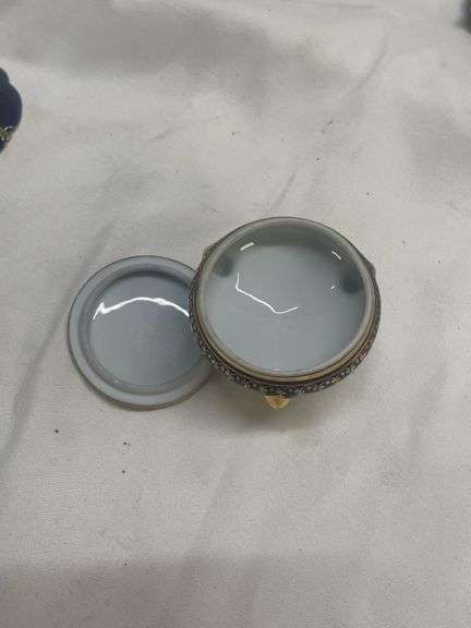 Porcelaine d'Art Limoges Dish and Trinket Box