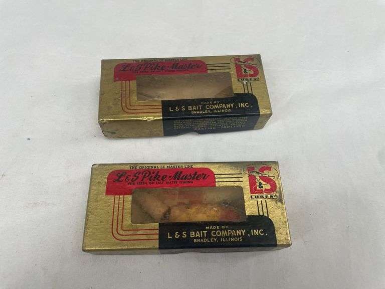 (2) L&S Pike-Master Fishing Lures in Original Boxes image