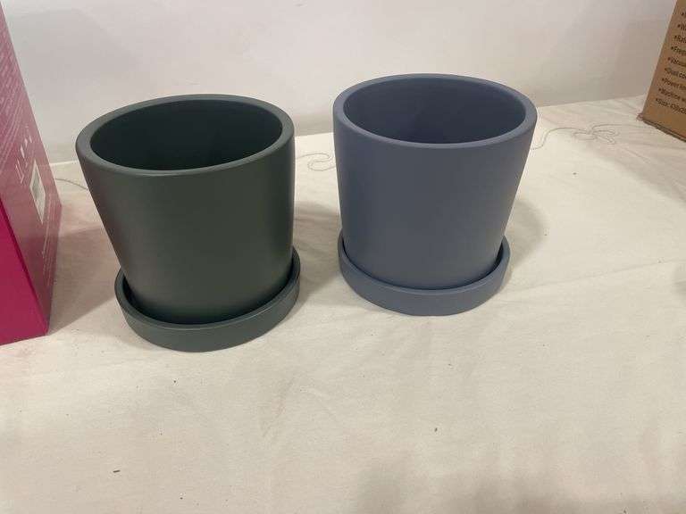 Kettle, Power Bank, Planters, and Charger