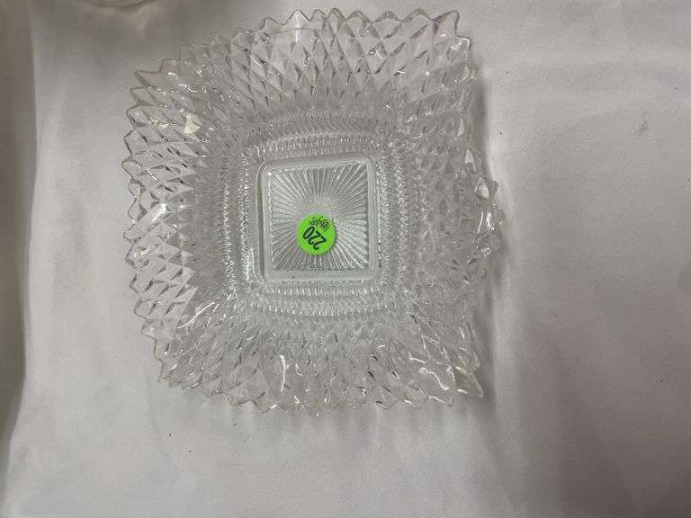 (3) Glass Decorative Items
