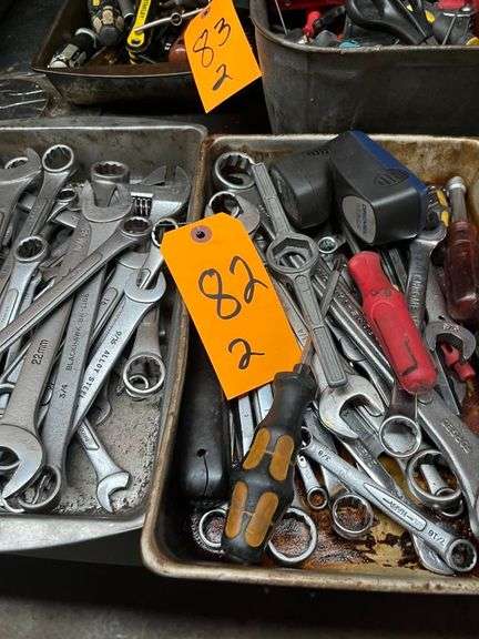 (2) Pans of Wrenches