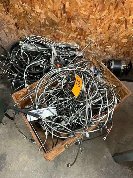 Box of Mis Fuel Lines, Metal, Parts