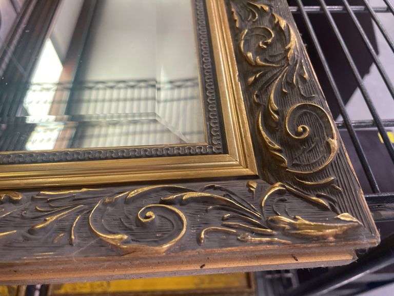 Gold Framed Mirror
