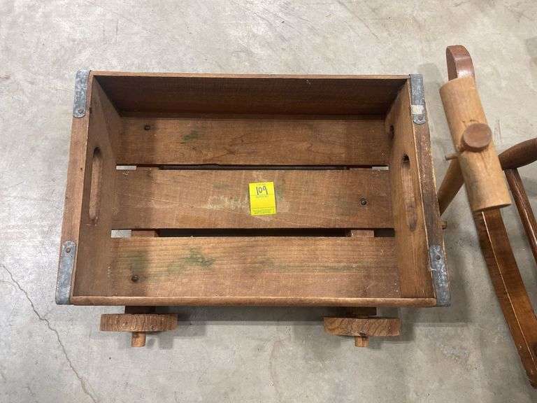 Pepsi-Cola Wooden Wagon