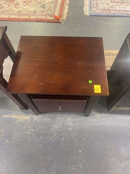 Wood File Cabinet