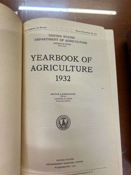(2) USDA Yearbooks of Agriculture