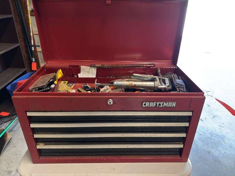 Craftsman Tool Chest with Assorted Tools