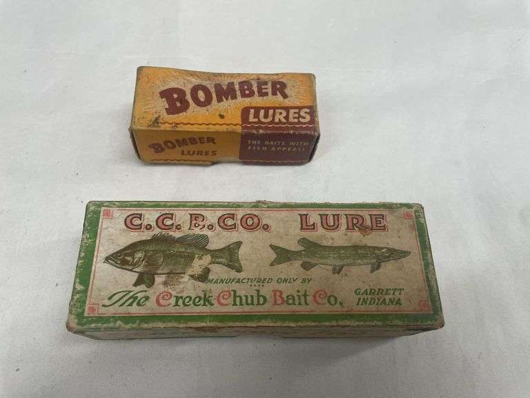 (2) Vintage Fishing Lures with Boxes image