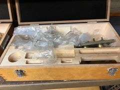 (6) Wood Boxes- Partially Full