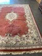 Large Floral Area Rug
