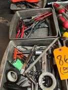 (5) Pans of Miscellaneous Tools, Pliers,