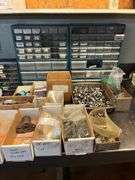 Large Group of Screw Cabinets of Parts