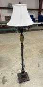 Decorative Floor Lamp with White Shade