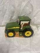 John Deere Tractor Ceramic Cookie Jar