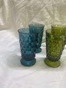 Indiana Glass Pitcher and (5) Tumblers