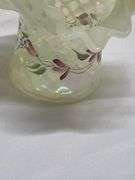Collection of Fenton and Hand-Painted Glass Baskets and Bell