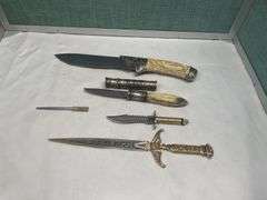 (4) Assorted Knives and Daggers