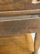 Wooden Nightstand with Drawer and Shelf