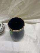 Oriental Floral Vase and Flower Pot