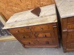 Victorian Vanity Dresser and Wash Stand
