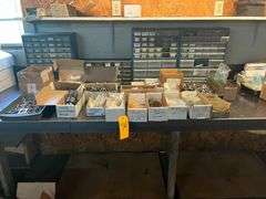 Large Group of Screw Cabinets of Parts