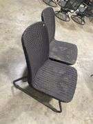 Pair of Woven Outdoor Patio Chairs