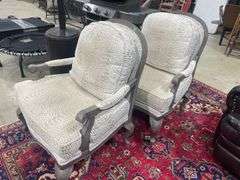 Pair of Upholstered Accent Chairs