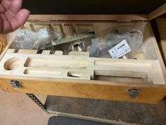 (6) Wood Boxes- Partially Full