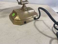 Brass Banker's Lamp