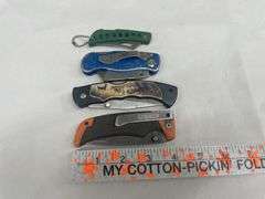 (4) Pocket Knives