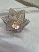 Fenton Carnival Glass Candle Holders