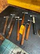 Group of Ball Peen Hammers
