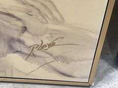 Pair of Framed Nude Study Art Prints
