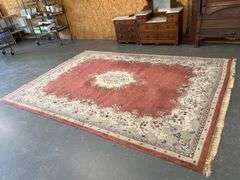 Large Floral Area Rug