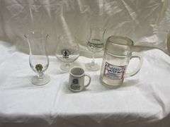 Mixed Lot of Collectible Advertising Glasses