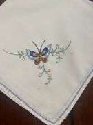 Embroidered Tablecloth, Napkins & Runner