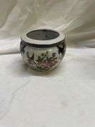 Oriental Floral Vase and Flower Pot