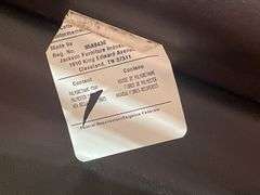 Jackson Furniture Industries Brown Leather Recliner Armchair