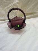 Fenton Amethyst Glass Basket with Handle