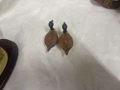 Goose Figurine with Duck Table Decor