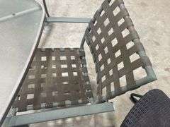 Outdoor Patio Table with Three Chairs