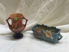 (2) Roseville Pottery Vases