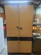 Wood and Glass Display Cabinet