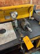 Electric Motor with Pop Pressure Tester