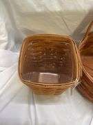 Group of Three Longaberger Baskets