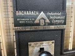 Bacharach I-7500 Fuel Pump Test Stand
